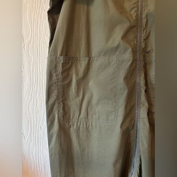 Rachel Comey Green Poplin Barrie Zip Up Boiler Suit Jumpsuit Cotton Oversized - Picture 10 of 17